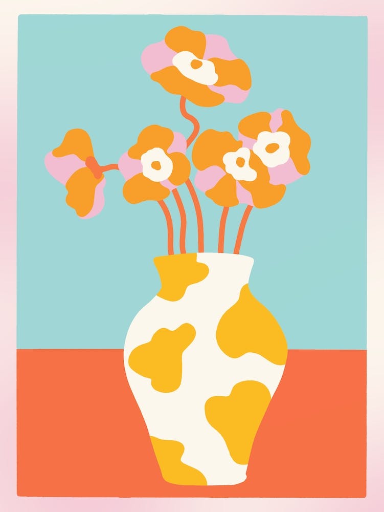 Nature Morte Fleurs sur Vase 3