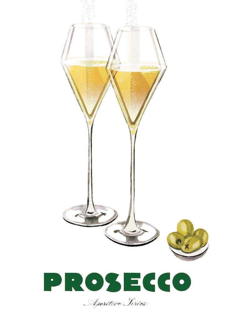 Prosecco Painting