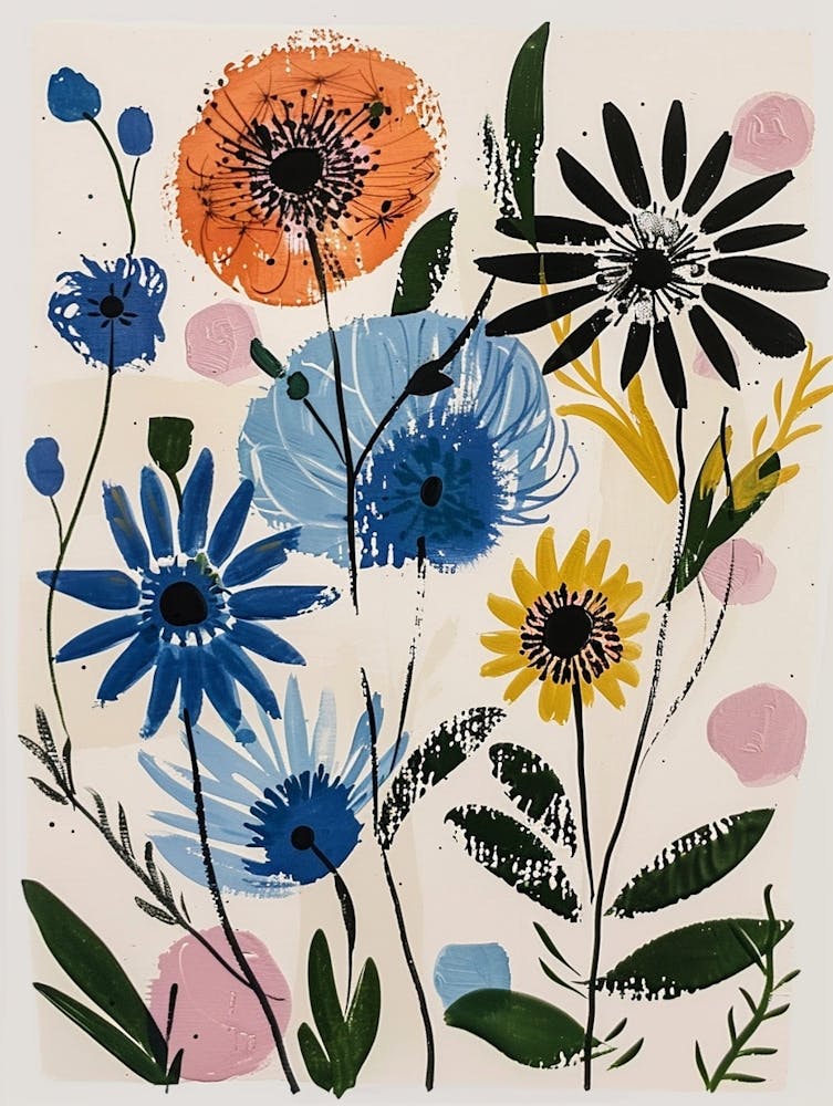 Painted Florals Nigella 4