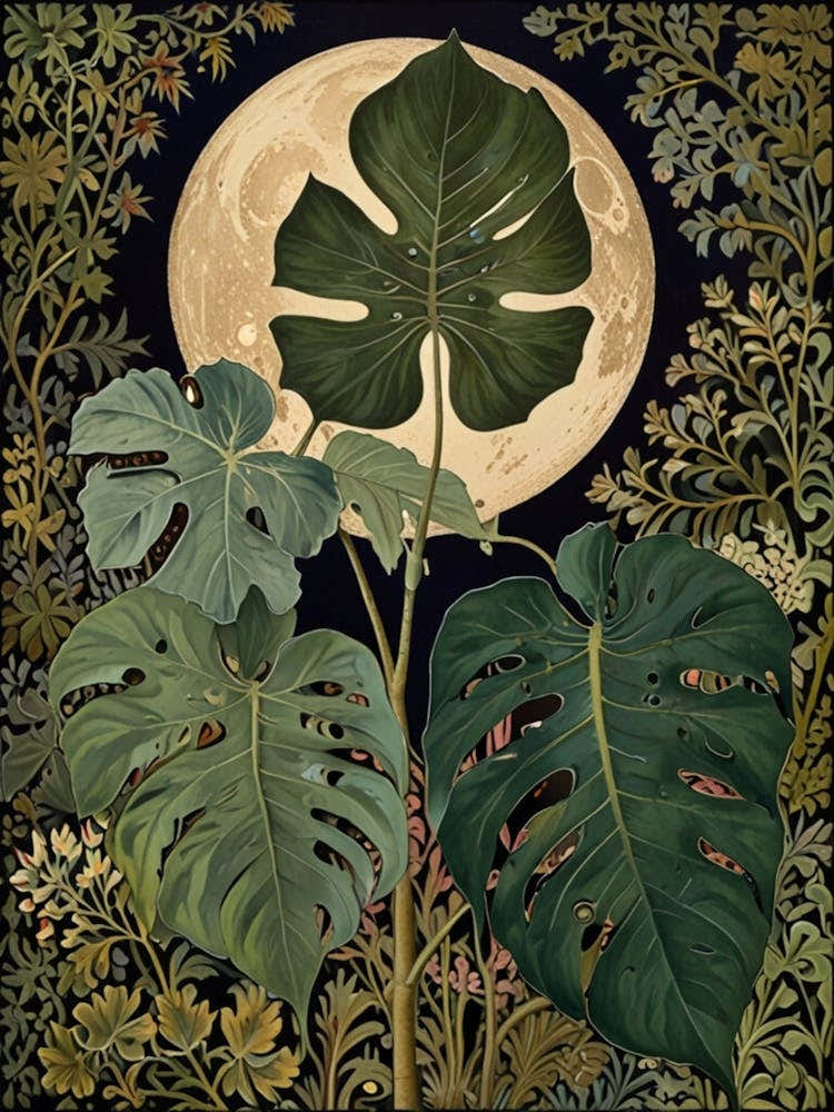 William Morris Monster Leaves