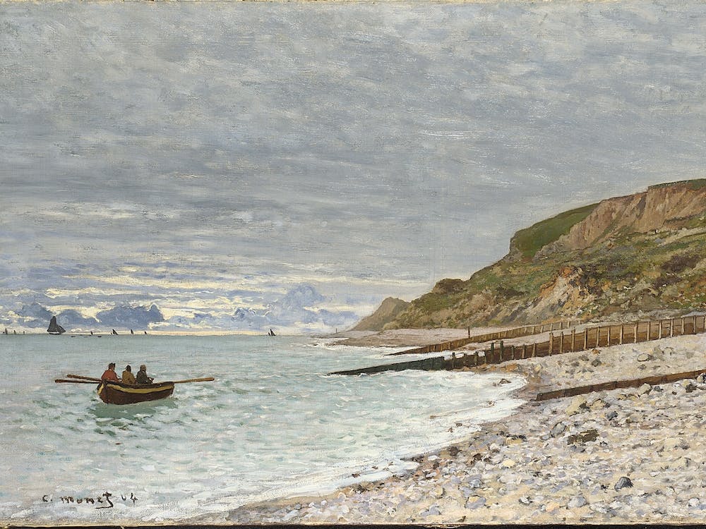 La Pointe De La Heve Sainte Adresse, Claude Monet