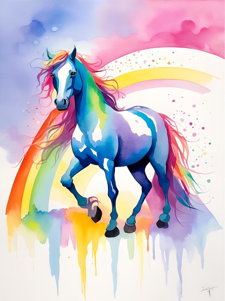 Rainbow Horse 21