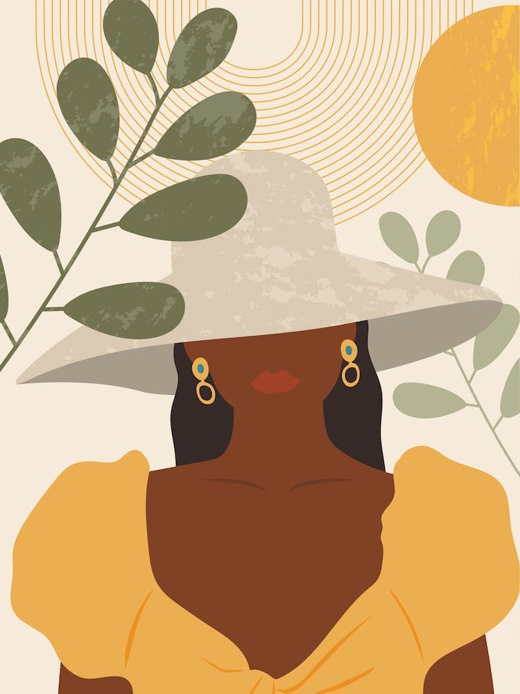 Woman In A Hat