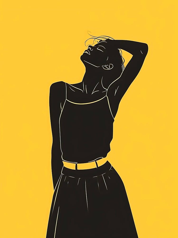 Silhouette Of A Woman 2