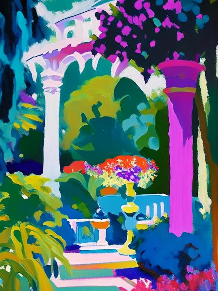 Bellingrath Gardens, Usa Abstract Still Life