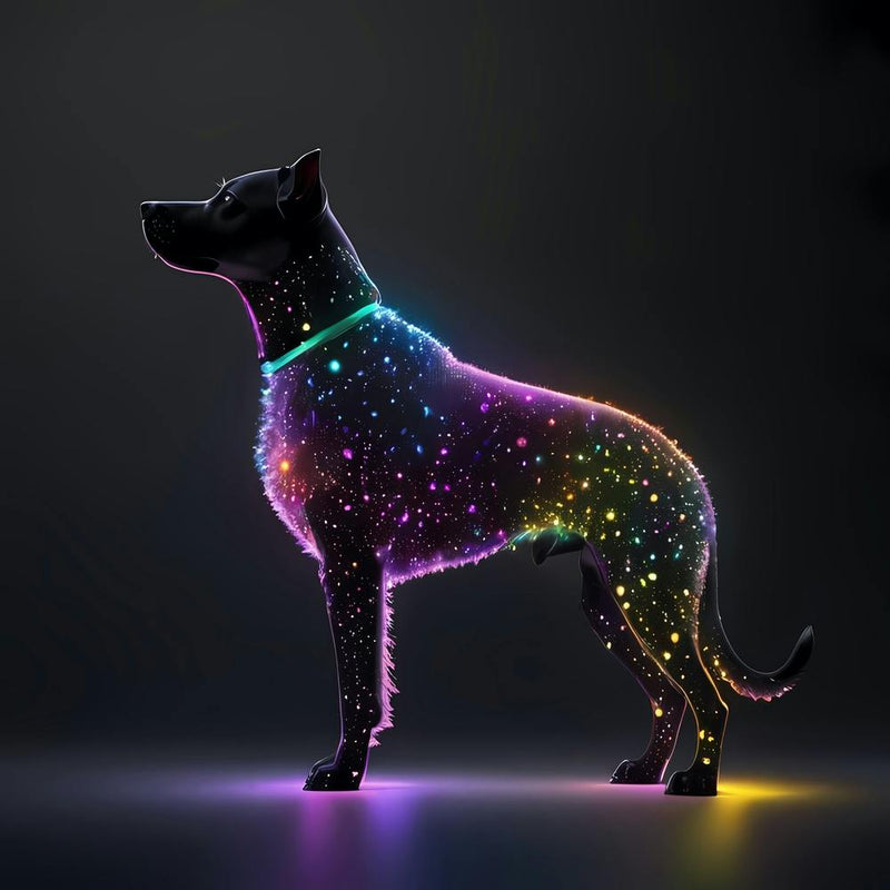 Glowing Dog 1