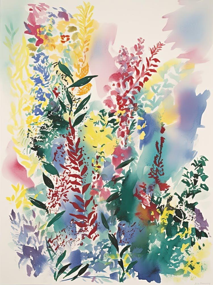 Heather Flower Illustration 2