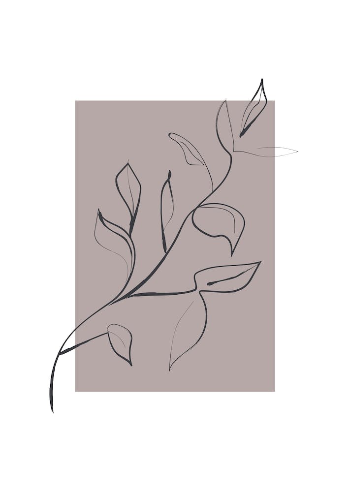 Flowers Line Art Two