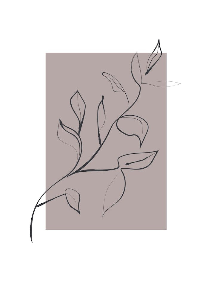 Flowers Line Art Two