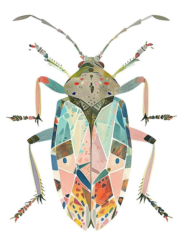Colourful Insect Illustration Boxelder Bug 15