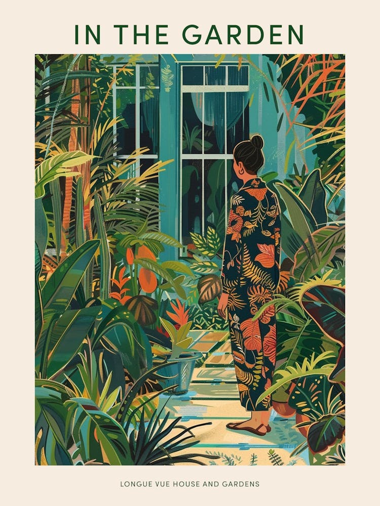 Im Garten Poster Longue Vue House And Gardens Usa 3