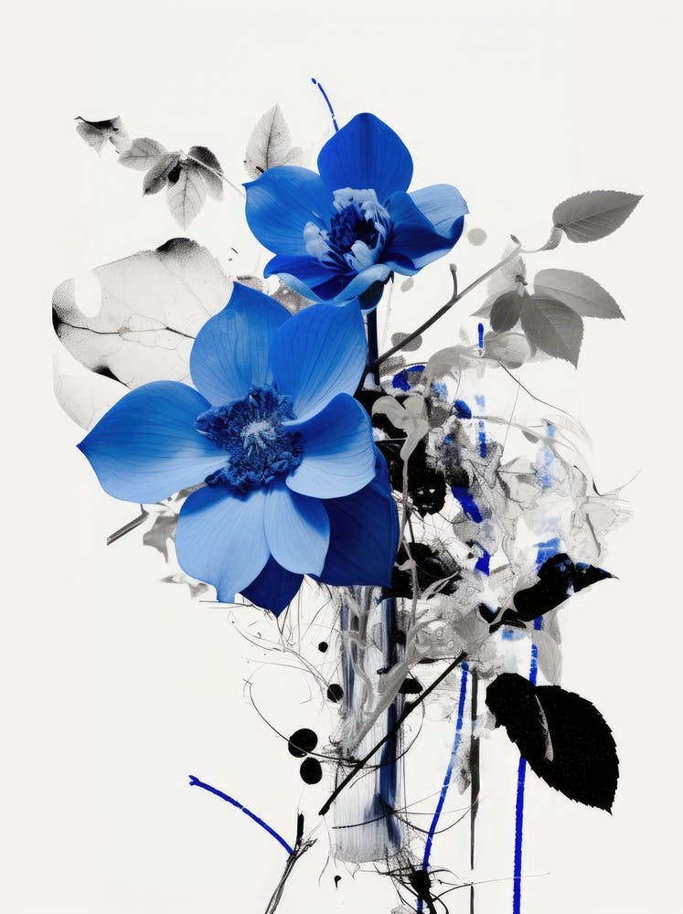 Blue Flowers 49