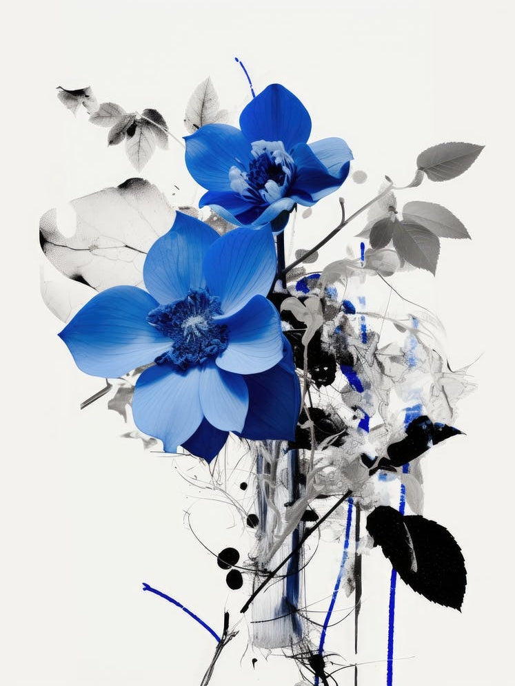 Blue Flowers 49