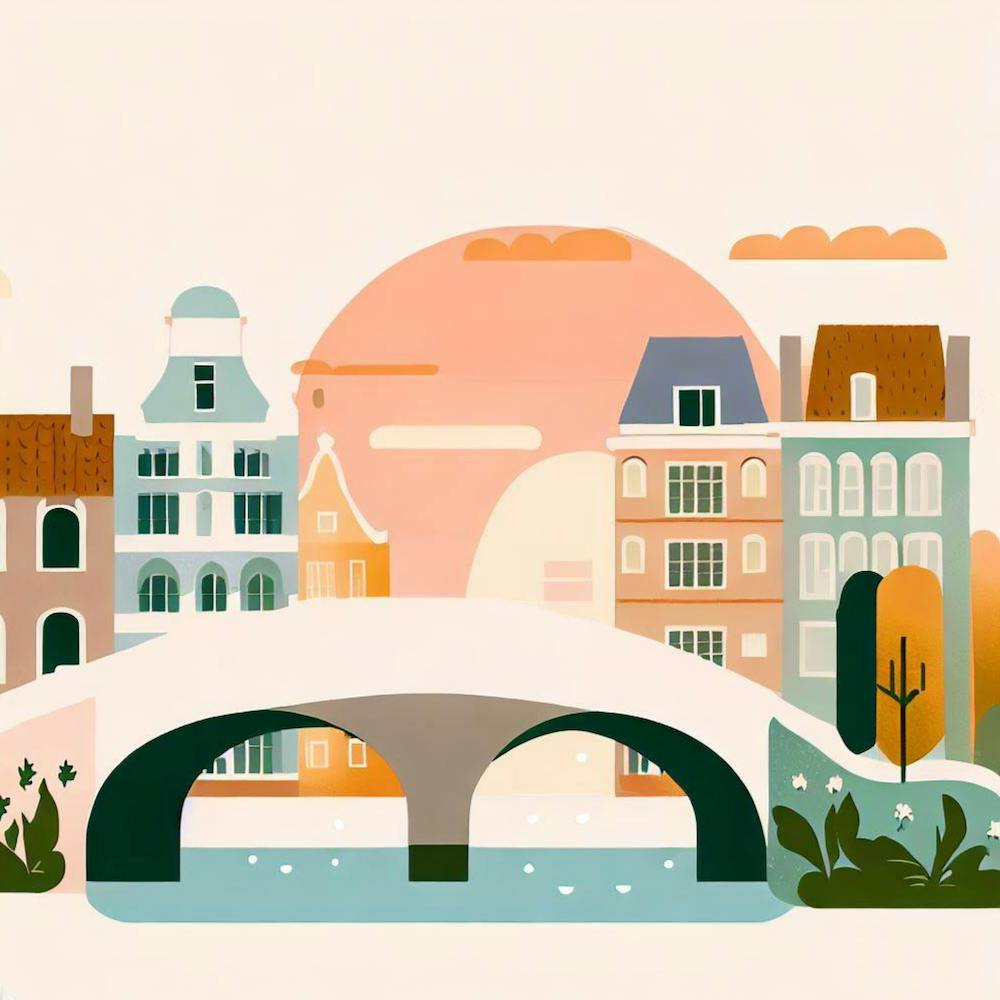 Amsterdam sunset