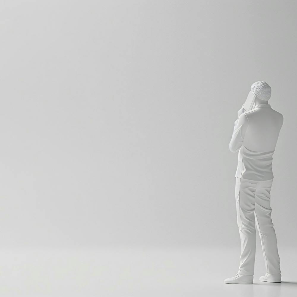 Man Looking At His Phone