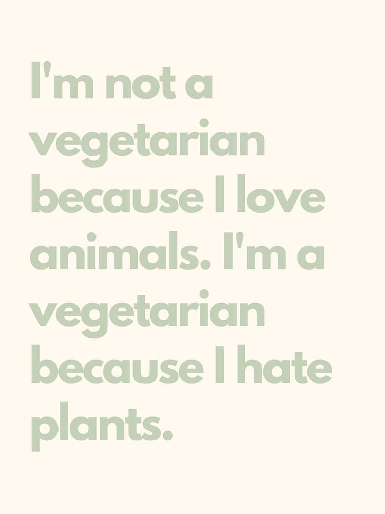 Vegetarian Sage Kitchen Typography