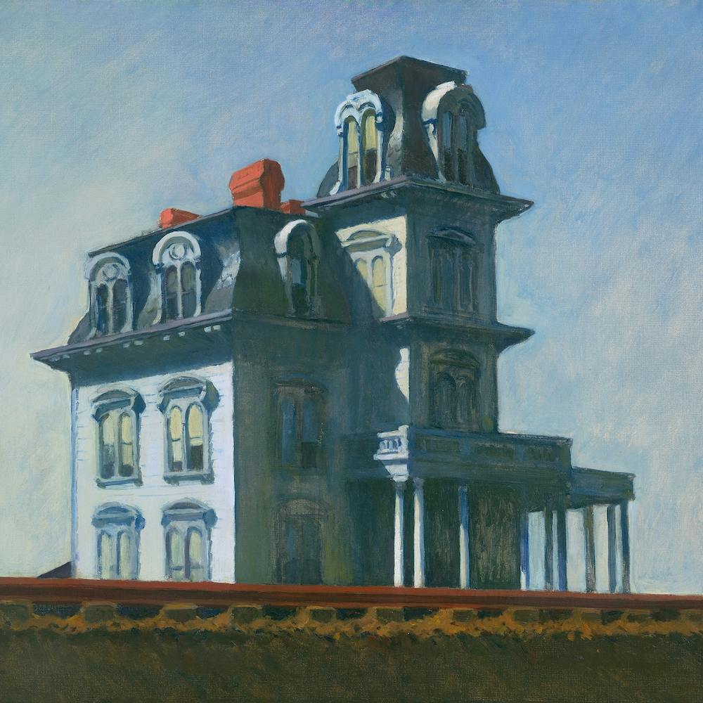The House By The Railroad, Edward Hopper
