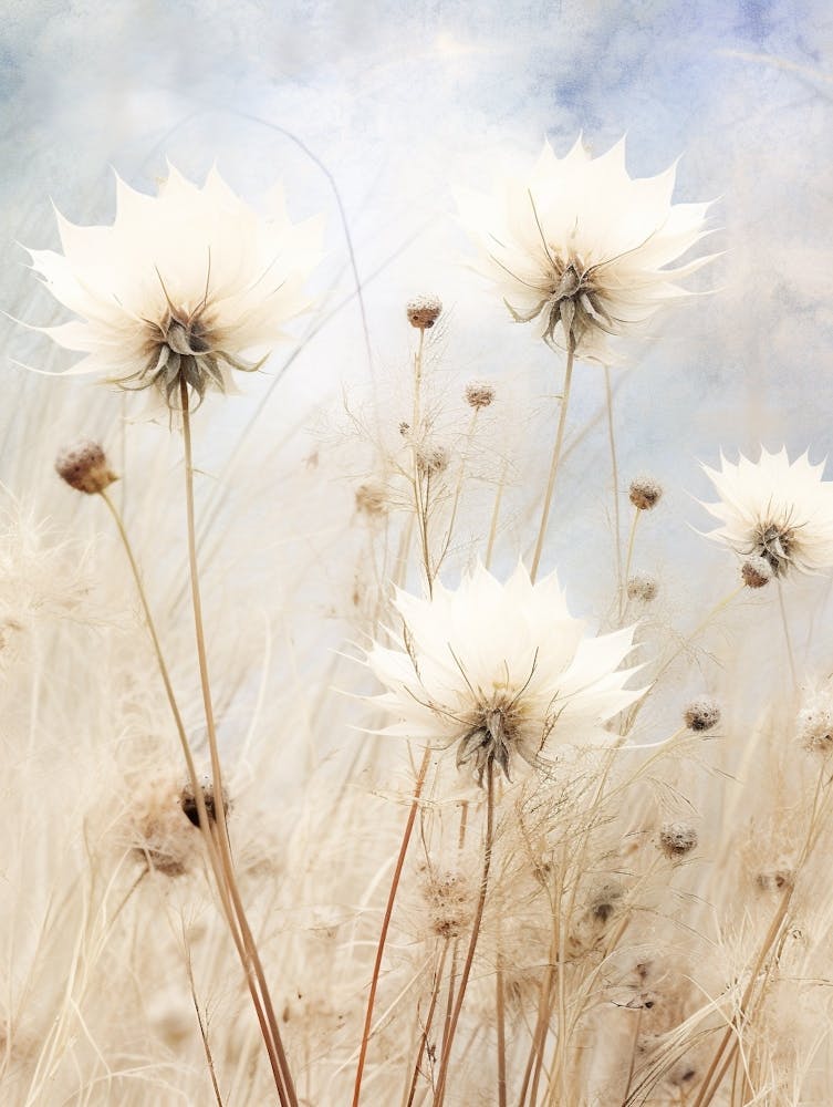 Boho Dried Flowers Nigella 2