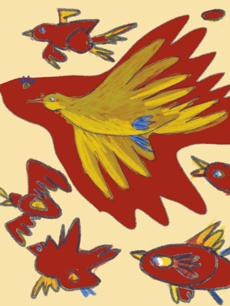 Bird In Flight