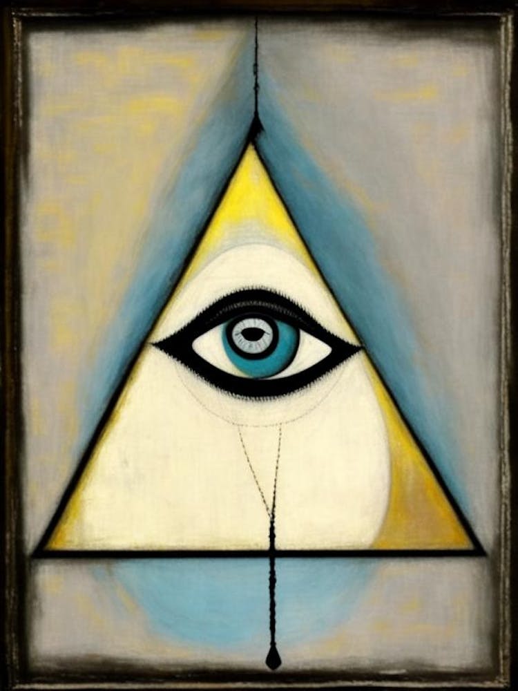 Enlightenment, Symbol, Third Eye Rothko Neutral