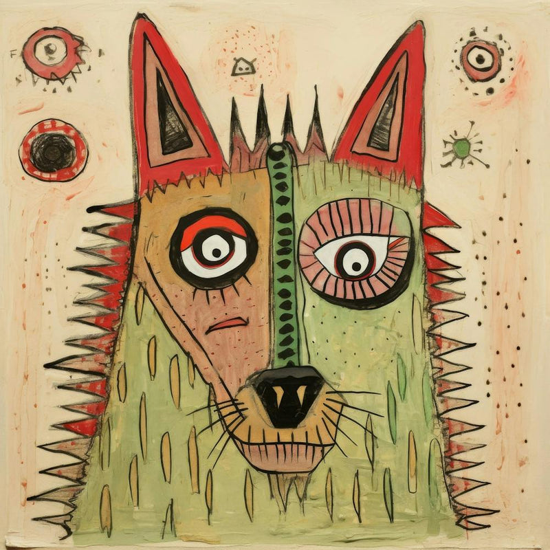 Abstract Wolf 2