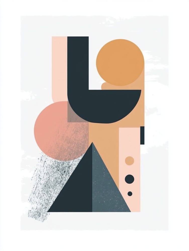 Abstract Geometric Print 2