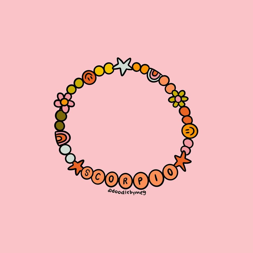 Scorpio Friendship Bracelet