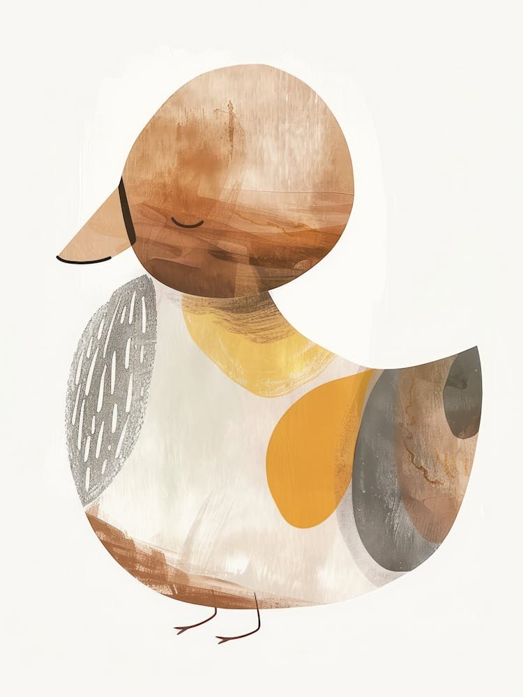 Caneton Charmant - Animaux pour chambre d'enfant 4