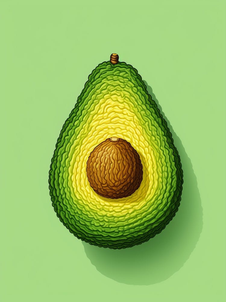 Crochet Avocado