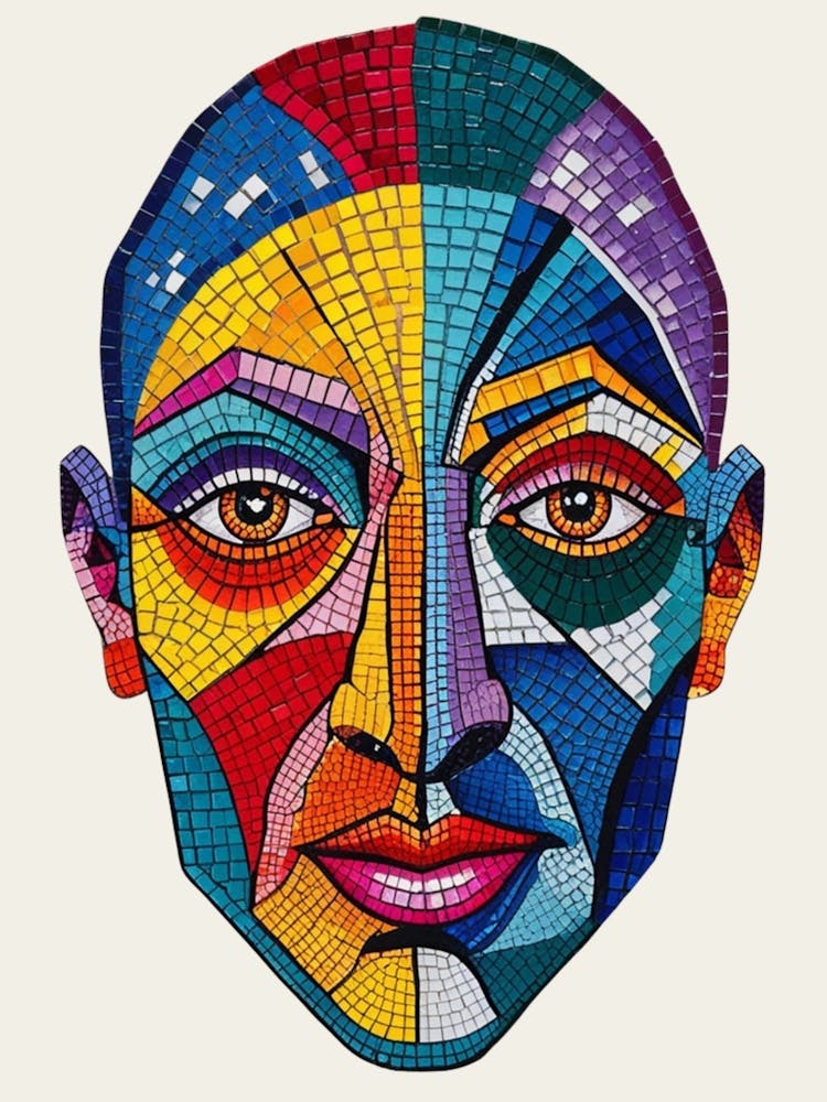 Mosaic Face 1
