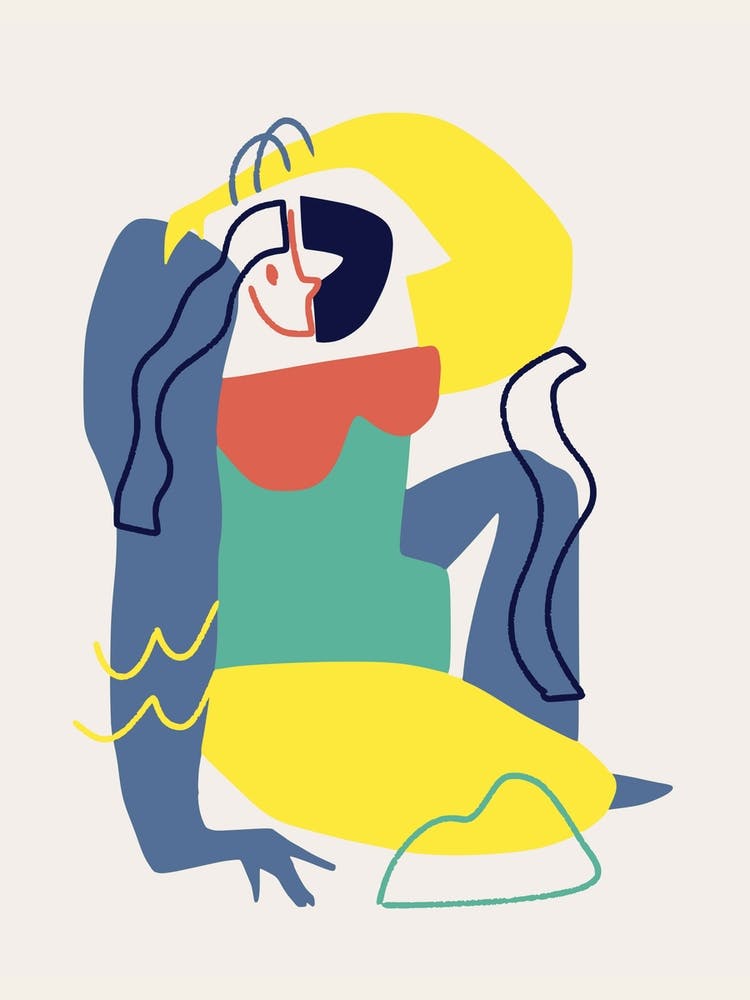 Colorful Abstract Figure