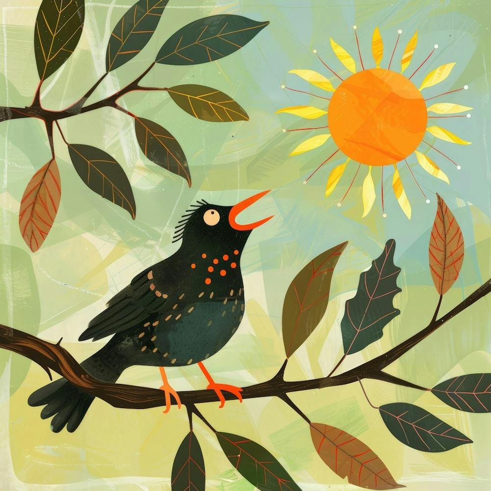 Bird On A Branch 20