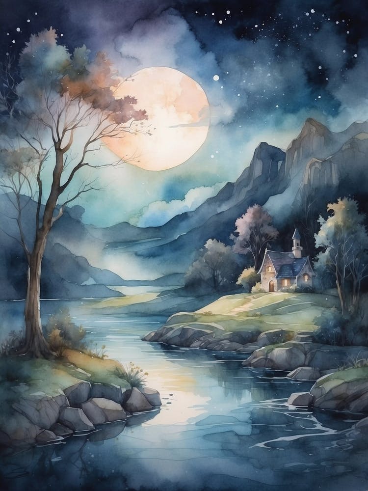 Night In The Mountains