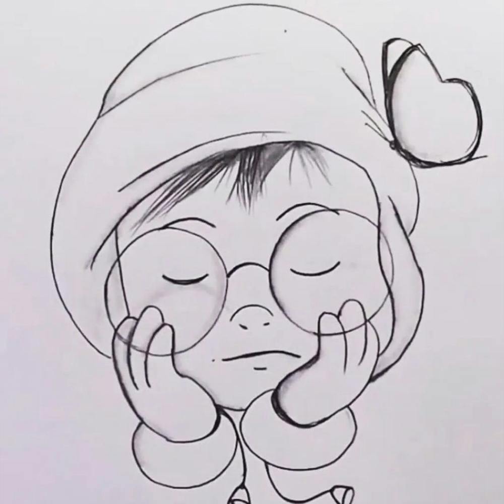 Drawing Of A Little Boy