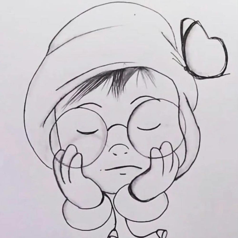 Drawing Of A Little Boy