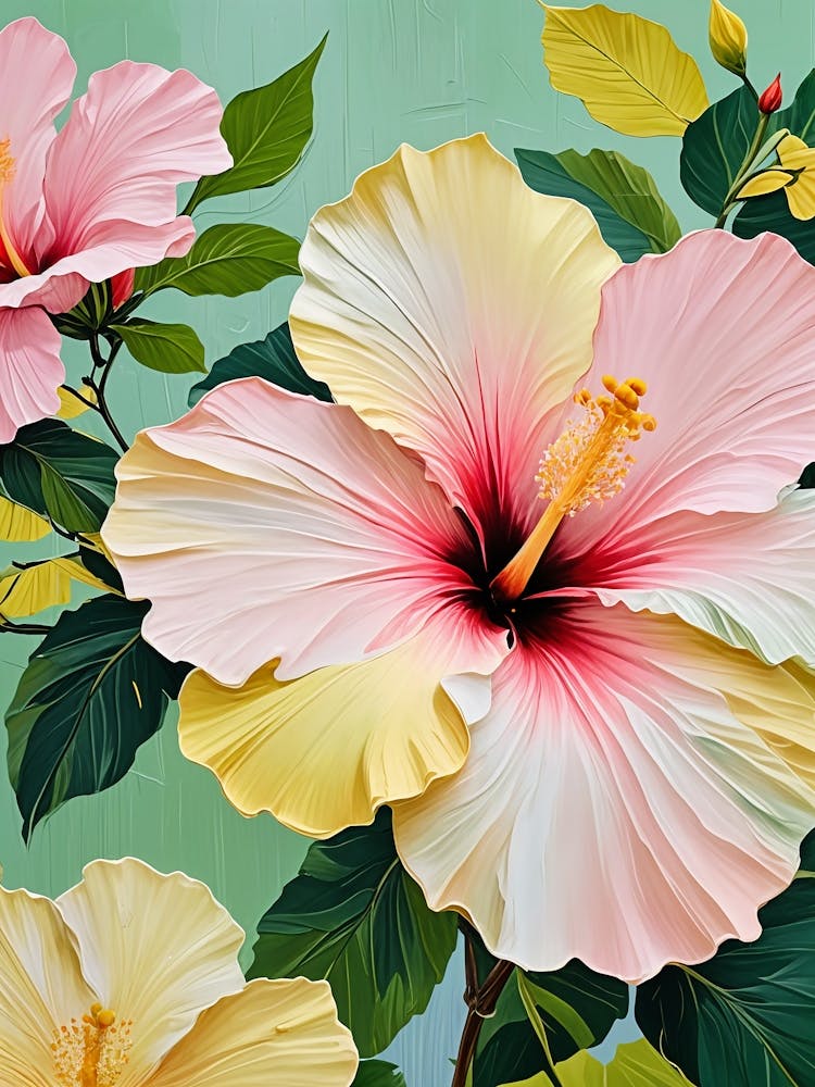 Painted Hibiscus no2