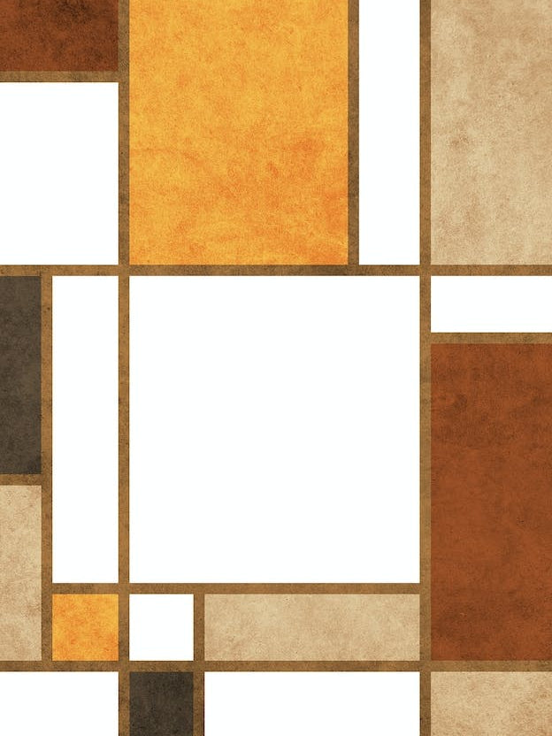 Mondrian Grid White 2
