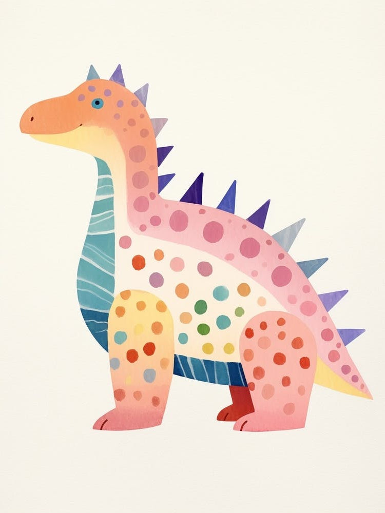 Nursery Dinosaur Art Ankylosaurus 6