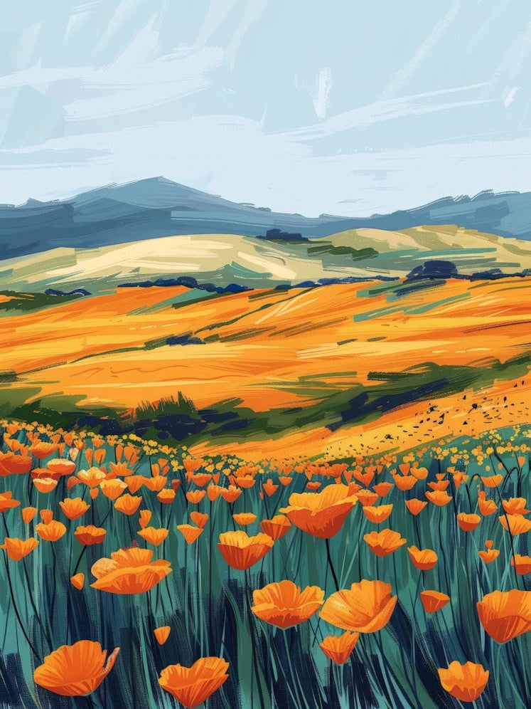 Poppies In The Field 20
