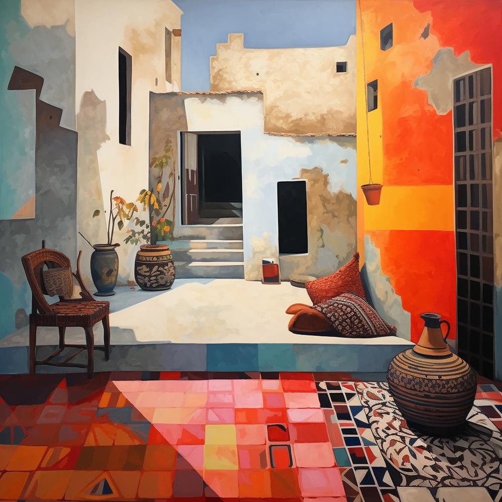 Moroccan Courtyard
