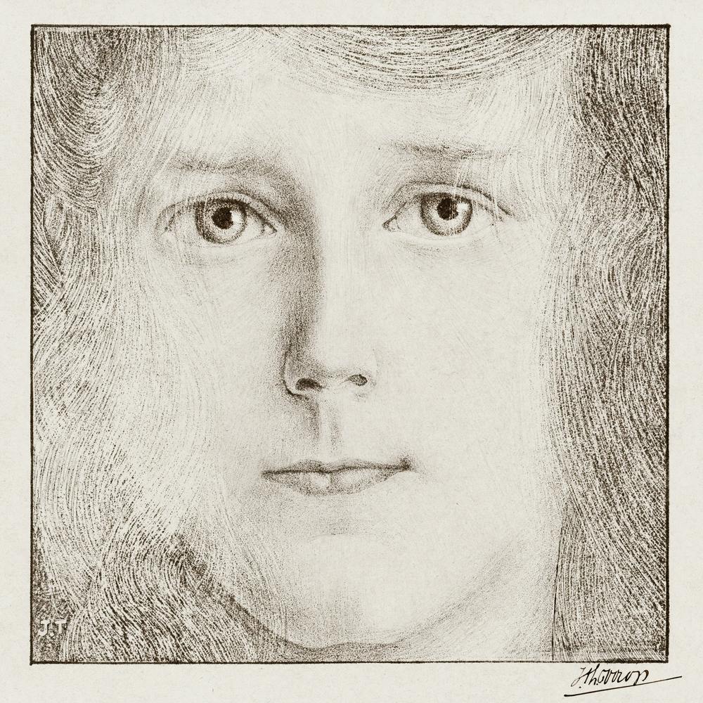 Portrait Of Willy Timmerman (1895), Jan Toorop
