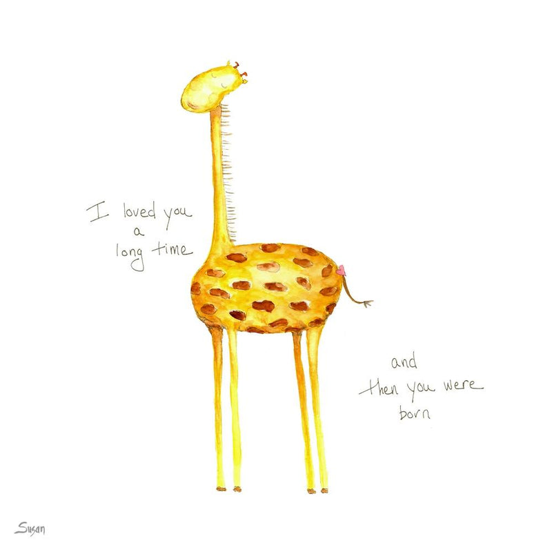 Giraffe Love