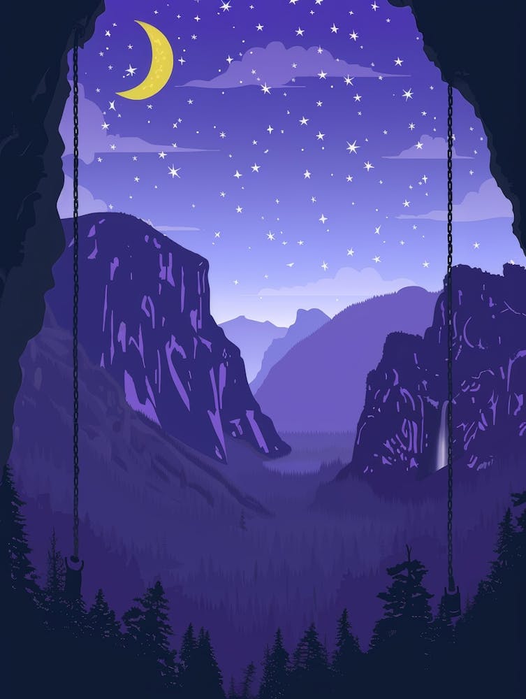 Cave At Night