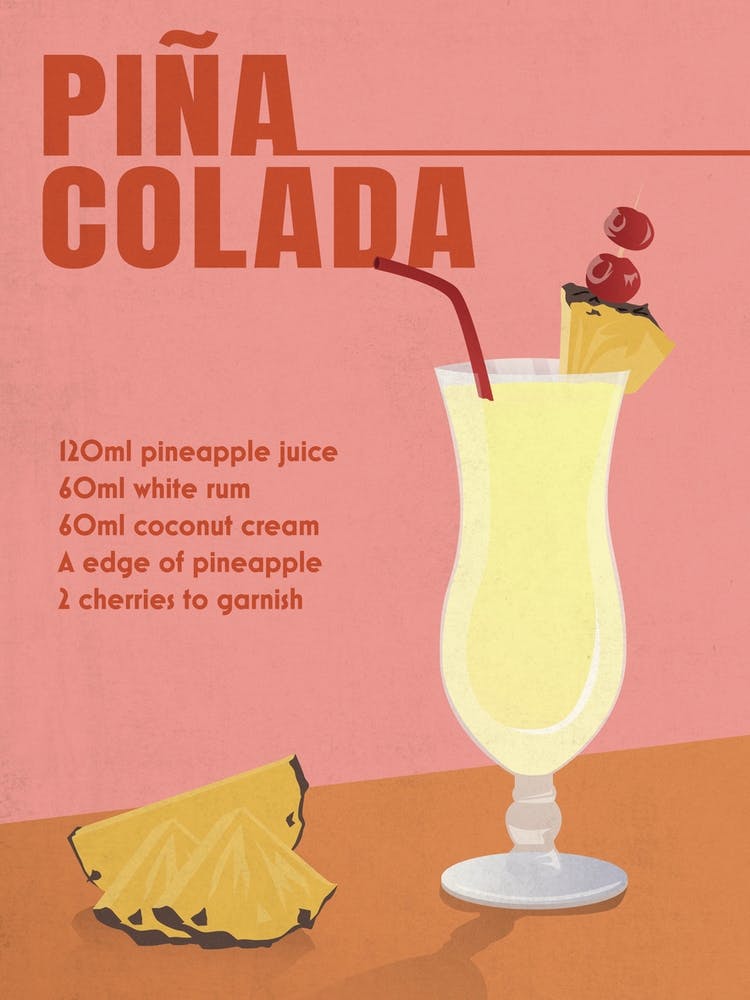 Pina Colada Print