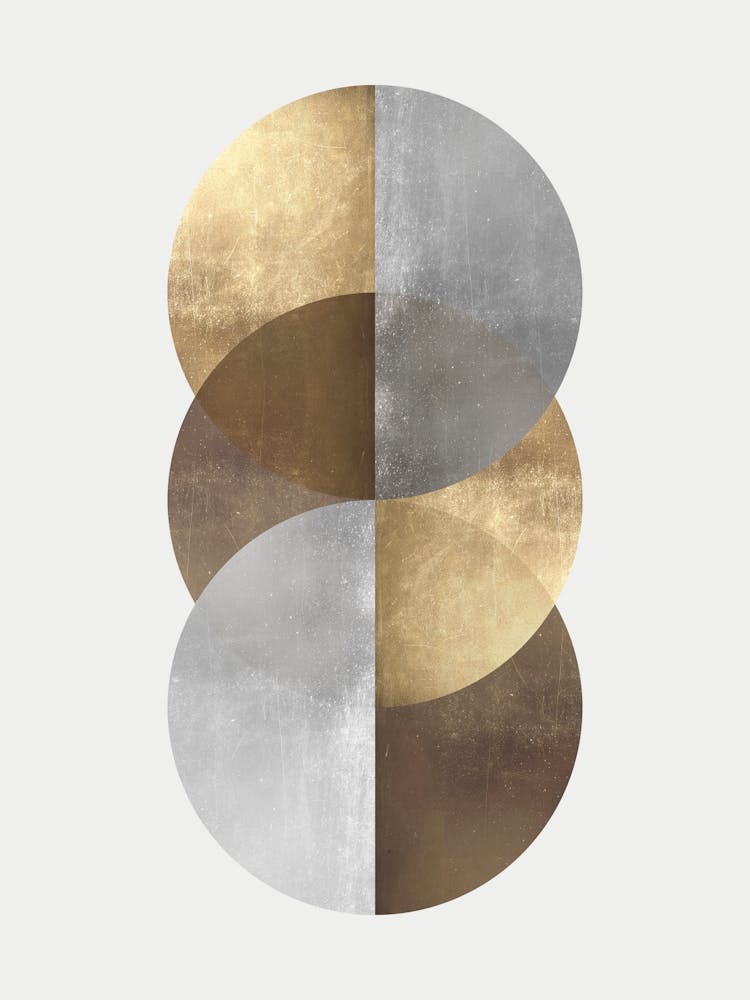 Golden geometric art 5