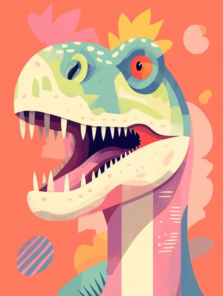 Colourful Dinosaur