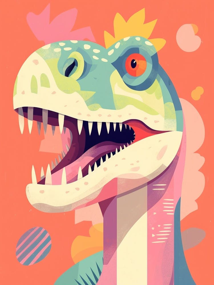 Colourful Dinosaur