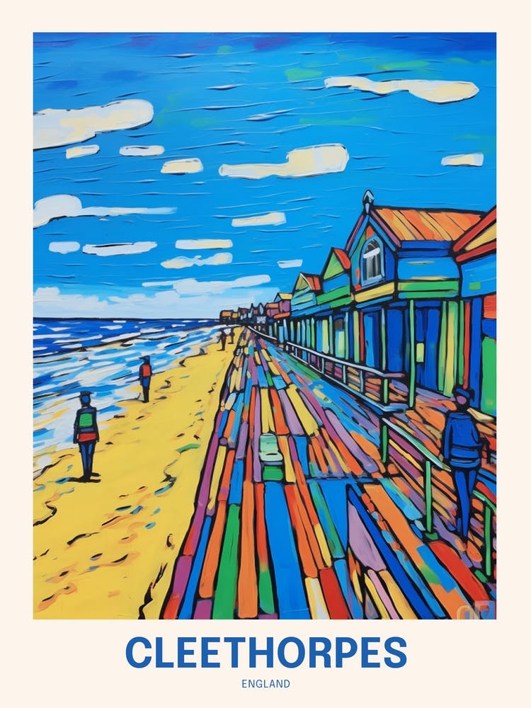 Cleethorpes England Uk Travel Poster
