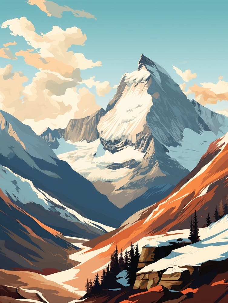 Chamonix France 1 Hiking Trail Landscape