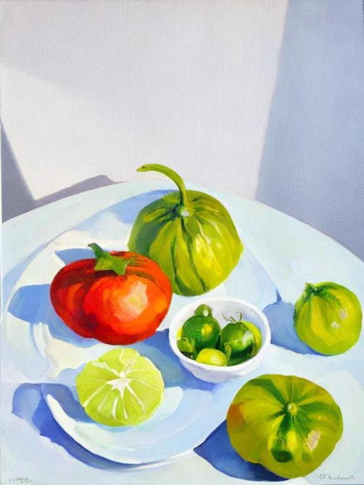 Tomatillo-Tischlandschaft Gemüse